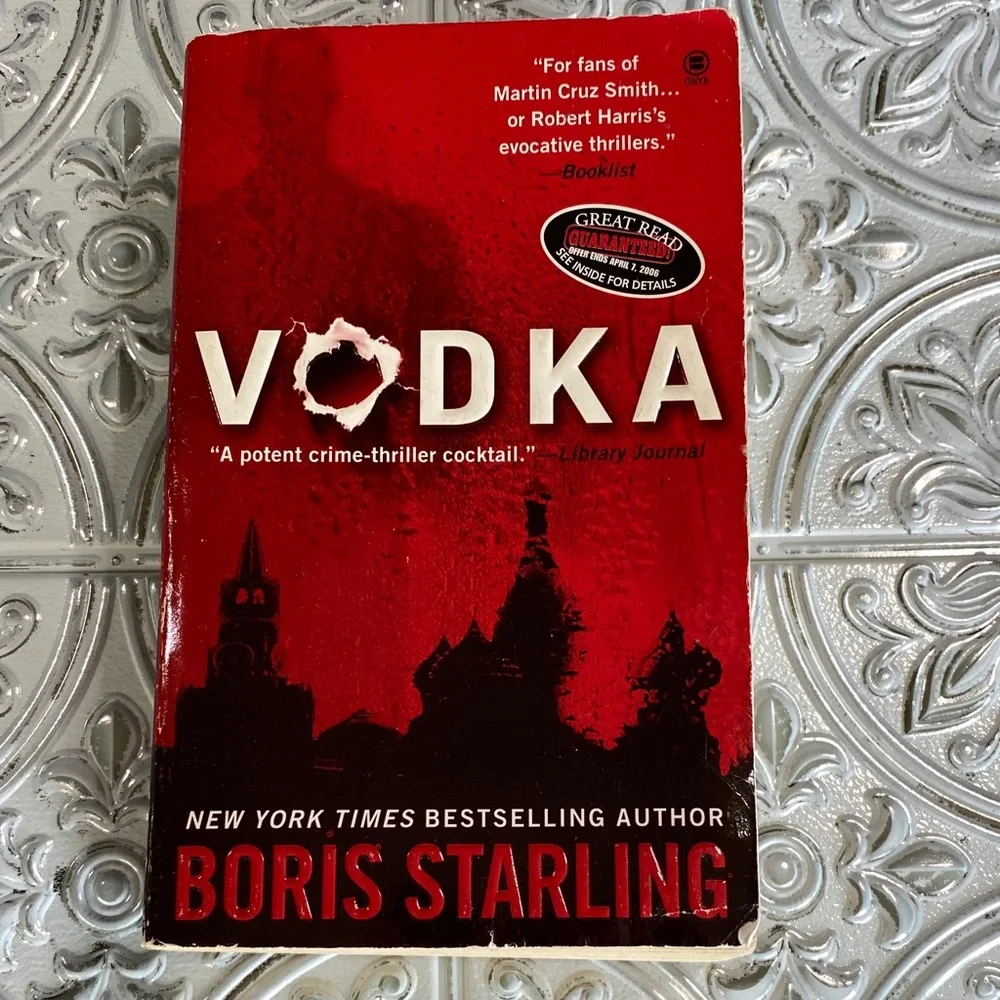 Vodka by Boris Starling 2006 Paperback Crime Thriller Novel